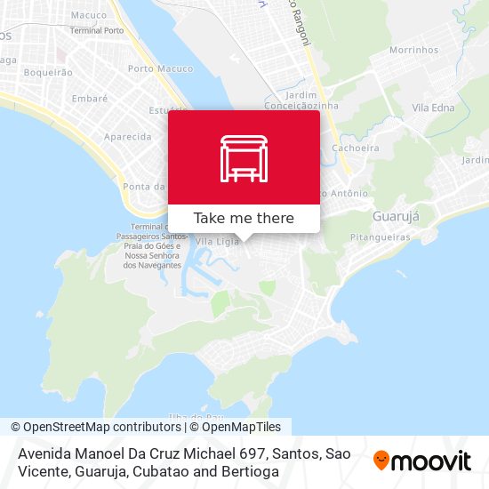 Avenida Manoel Da Cruz Michael 697 map
