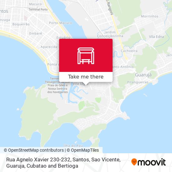 Mapa Rua Agnelo Xavier 230-232