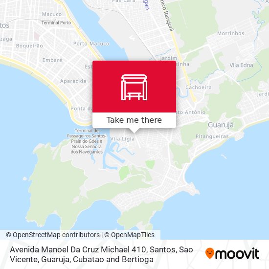 Avenida Manoel Da Cruz Michael 410 map