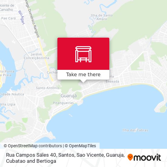 Rua Campos Sáles 40 map