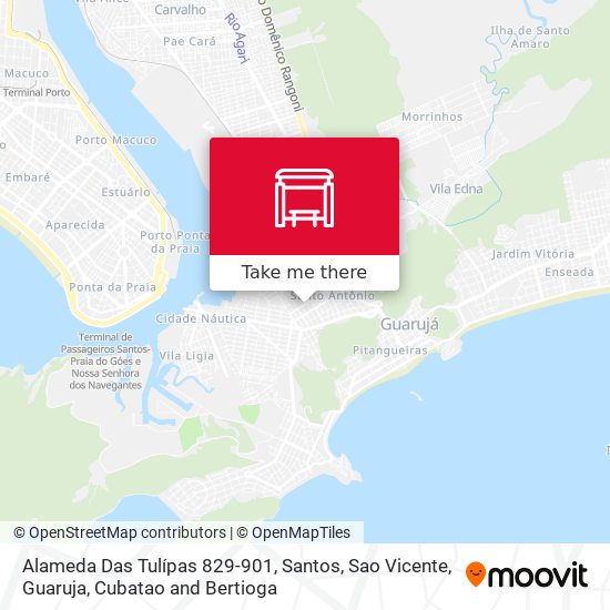 Alameda Das Tulípas 829-901 map