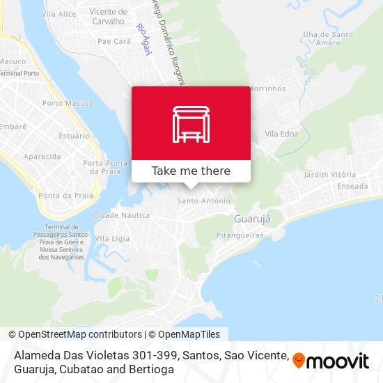 Alameda Das Violetas 301-399 map