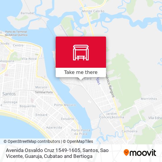 Avenida Osvaldo Cruz 1549-1605 map