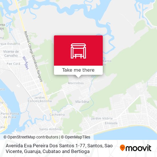 Avenida Eva Pereira Dos Santos 1-77 map