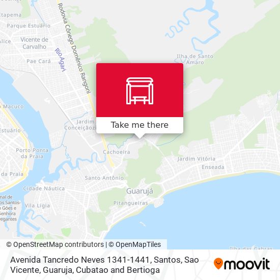 Avenida Tancredo Neves 1341-1441 map