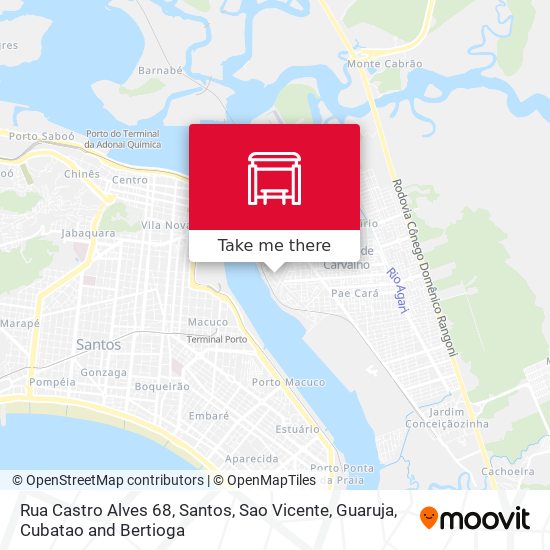 Rua Castro Alves 68 map