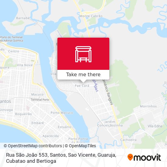 Rua São João 553 map