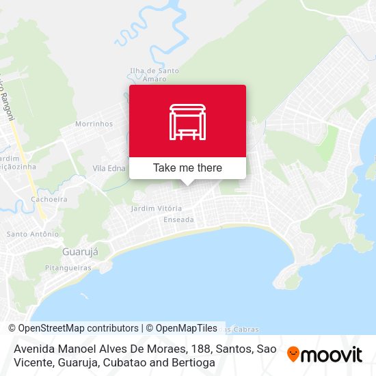 Avenida Manoel Alves De Moraes, 188 map
