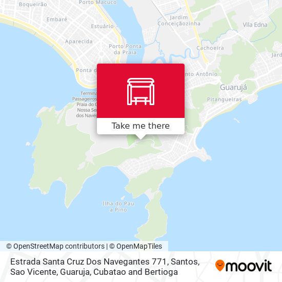 Estrada Santa Cruz Dos Navegantes 771 map