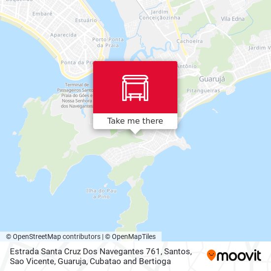 Estrada Santa Cruz Dos Navegantes 761 map