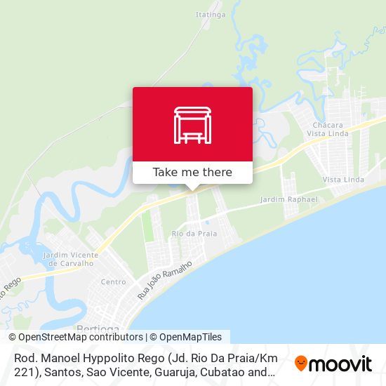 Rod. Manoel Hyppolito Rego (Jd. Rio Da Praia / Km 221) map