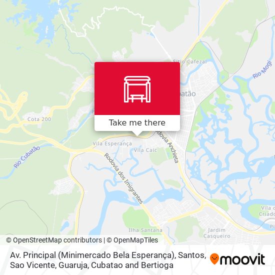 Av. Principal (Minimercado Bela Esperança) map