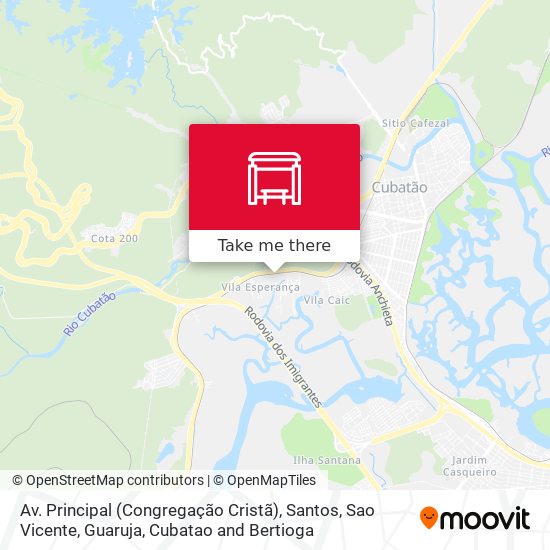 Av. Principal (Congregação Cristã) map
