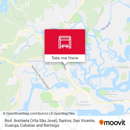 Rod. Anchieta (Vila São José) map