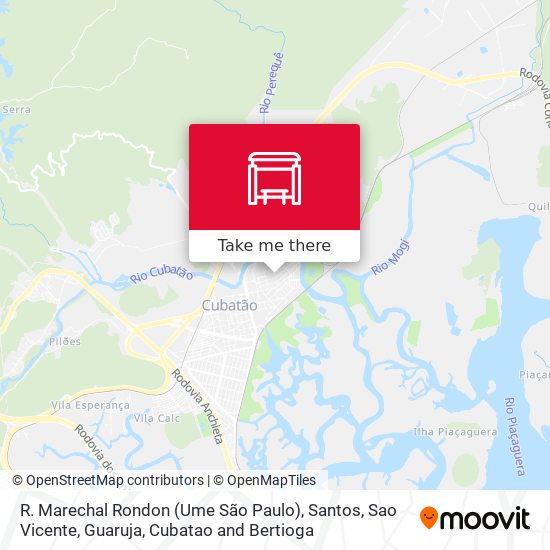 Mapa R. Marechal Rondon (Ume São Paulo)