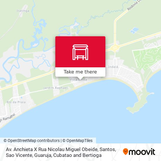 Av. Anchieta X Rua Nicolau Miguel Obeide map