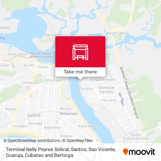 Mapa Terminal Nelly Peyres Sobral