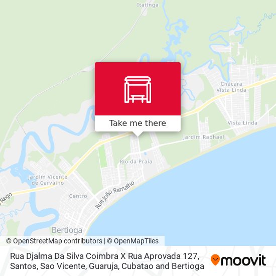 Mapa Rua Djalma Da Silva Coimbra X Rua Aprovada 127