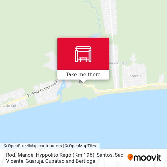 Rod. Manoel Hyppolito Rego (Km 196) map
