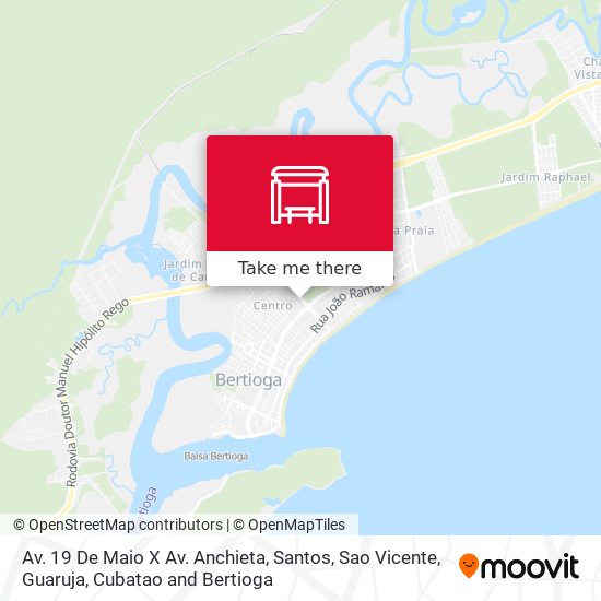 Av. 19 De Maio X Av. Anchieta map
