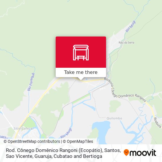 Rod. Cônego Domênico Rangoni (Ecopátio) map