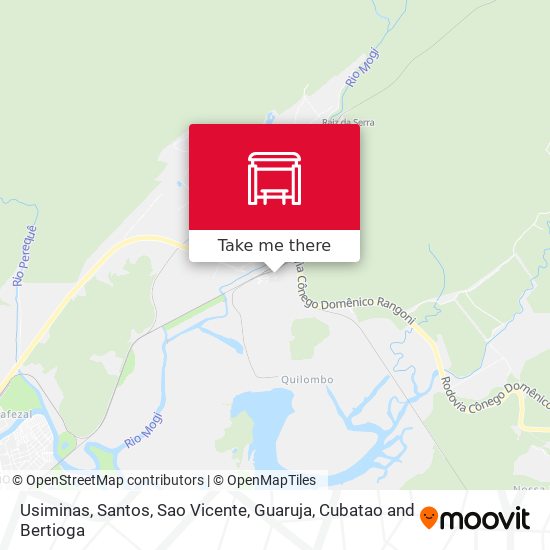 Usiminas map