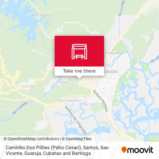 Caminho Dos Pilões (Pátio Cesari) map