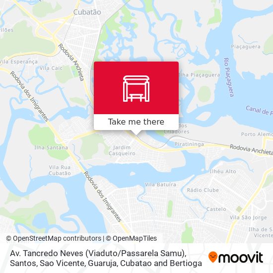 Av. Tancredo Neves (Viaduto / Passarela Samu) map
