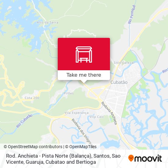 Rod. Anchieta - Pista Norte (Balança) map