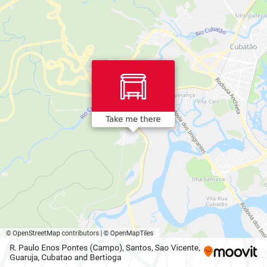 R. Paulo Enos Pontes (Campo) map