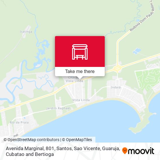 Avenida Marginal, 801 map