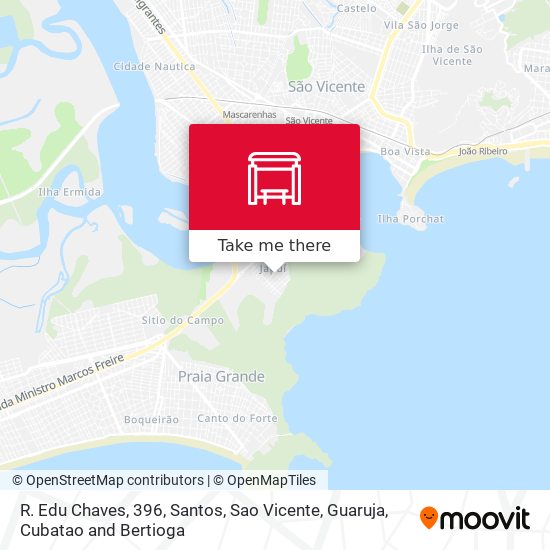 R. Edu Chaves, 396 map