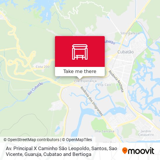 Av. Principal X Caminho São Leopoldo map