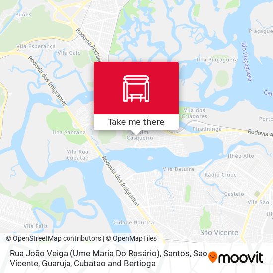 Mapa Rua João Veiga (Ume Maria Do Rosário)