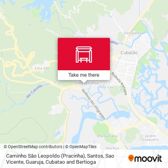 Caminho São Leopoldo (Pracinha) map