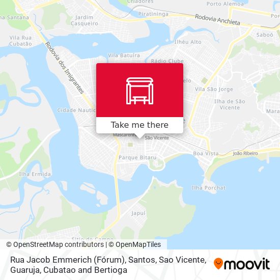 Rua Jacob Emmerich (Fórum) map