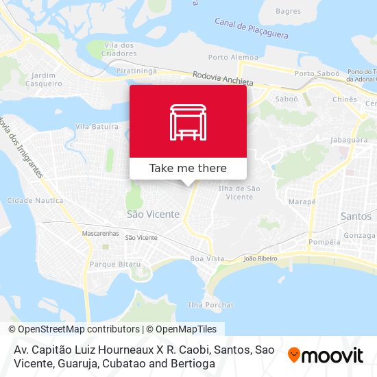 Av. Capitão Luiz Hourneaux X R. Caobi map