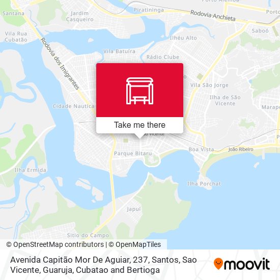Avenida Capitão Mor De Aguiar, 237 map