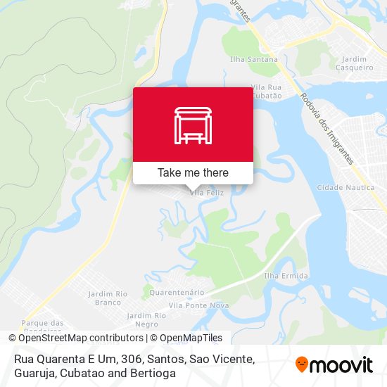 Rua Quarenta E Um, 306 map
