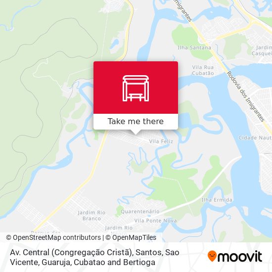 Av. Central (Congregação Cristã) map