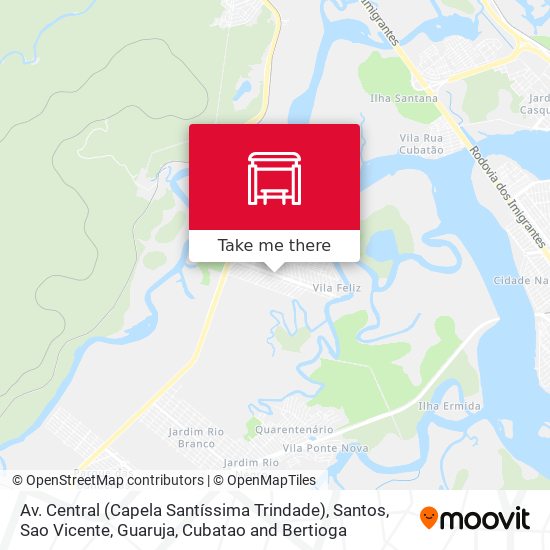 Av. Central (Capela Santíssima Trindade) map
