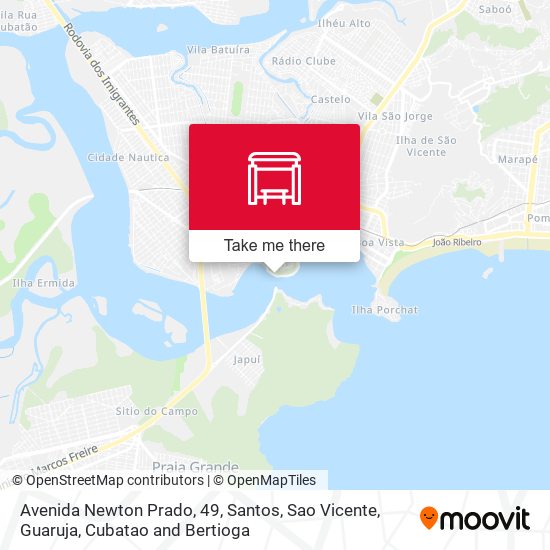 Avenida Newton Prado, 49 map