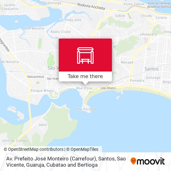 Mapa Av. Prefeito José Monteiro (Carrefour)