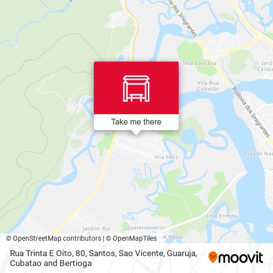 Rua Trinta E Oito, 80 map