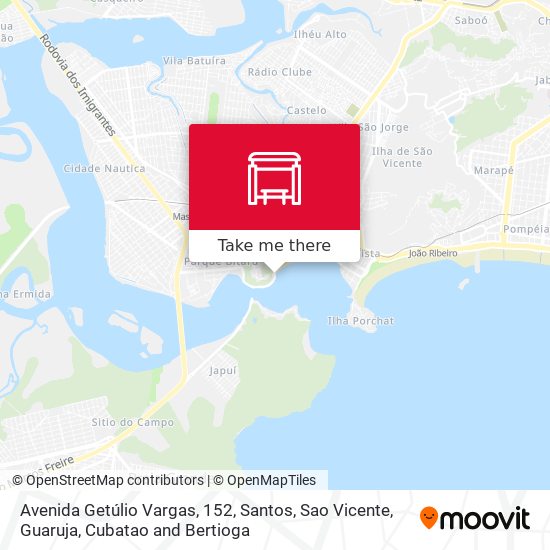 Avenida Getúlio Vargas, 152 map