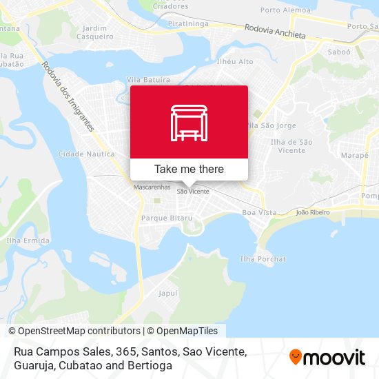 Rua Campos Sales, 365 map