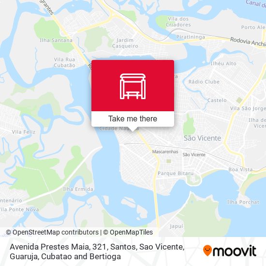 Avenida Prestes Maia, 321 map