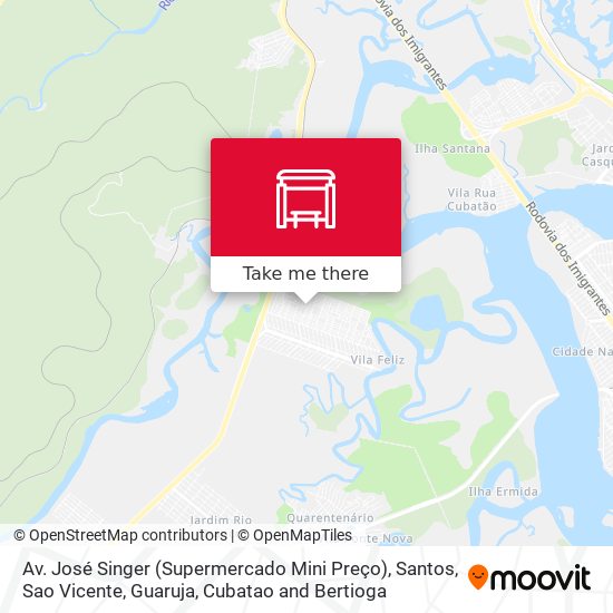 Av. José Singer (Supermercado Mini Preço) map