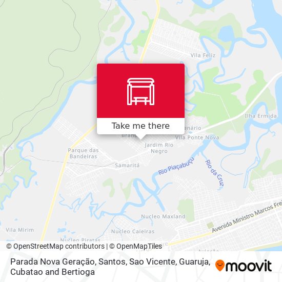 Parada Nova Geração map