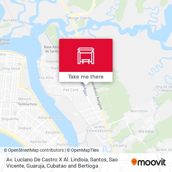 Av. Luciano De Castro X Al. Lindoia map